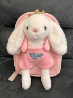 新品未使用！BULUO ウサギぬいぐるみリュック