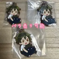 でふぉラバ！ハイキュー!!マスコット 烏野・音駒キーホルダー 山口忠