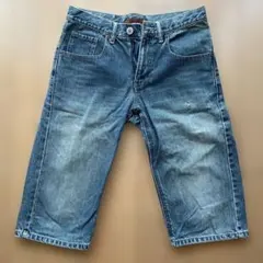 デニムハーフパンツ　メンズ