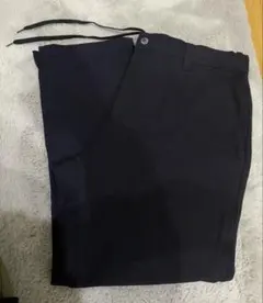 Johnbull ネイビー スラックス ウエストゴム