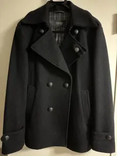 バーバリー ブラックレーベル Pコート ピーコート メンズ Lサイズ ブラック
