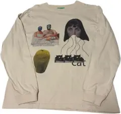 HELLO EARTH STUDIO Tシャツ 長袖 アートプリント 非売品