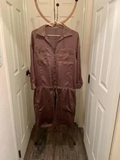 ZARA BASIC ブラウン オールインワン