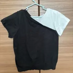 JEANASIS レイヤードデザイン 半袖Tシャツ