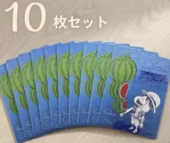 ナツコミ ONE PIECE ワンピース ルフィ スイカ カード 10枚セット 