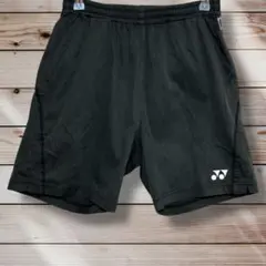 ヨネックス 黒 ショートパンツ メンズ サイズM テニスバトミントン 日本製