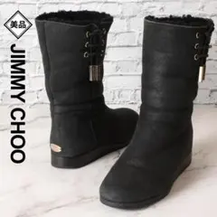 ✨美品✨ ジミーチュウ ムートンブーツ ブラック EU36（23cm相当）
