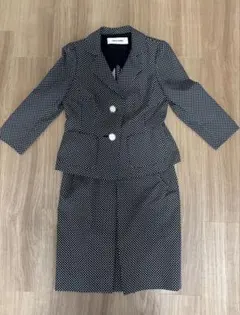 pierre cardin ドット柄スーツ　38