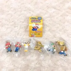 Newスーパーマリオブラザーズ2 マスコットキーチェーン 全6種 フルコンプ