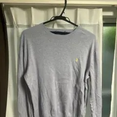 美品　Polo by Ralph Lauren パープルニット Mサイズ　90s
