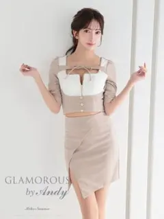 Glamorous by Andy クロップトップ＆スカートセット