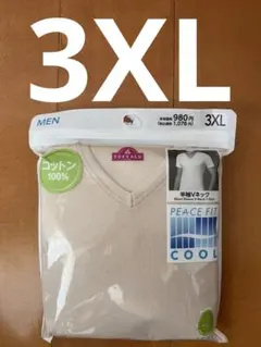 Q-78 TOPVALU PEACE FIT COOL VネックTシャツ 3XLのサムネイル