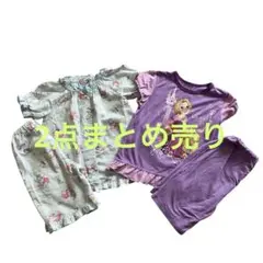 ディズニー プリンセス アリエル ラプンツェル パジャマ 110 120 女の子