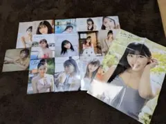 漫画アクション付録クリアファイル13枚田中美久ポスター1枚