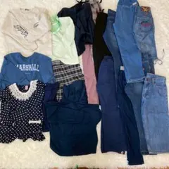 キッズ　女の子（女児）140センチ衣類　まとめ売り18枚セット