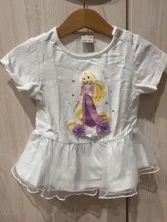 ラプンツェル Tシャツ ホワイト 90cm