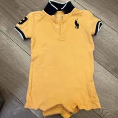 Ralph Lauren ロンパース　オレンジ ポロシャツ