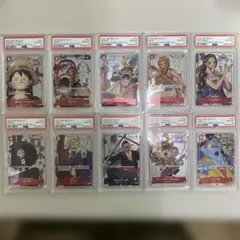 ワンピースカード PSA10 5枚セット 3周年記念 - メルカリ