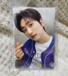 SuperJunior SS10棒球服小卡 銀赫