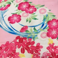 絽はぎれC-196古布　アンティーク　リメイク用　着物はぎれ　襤褸