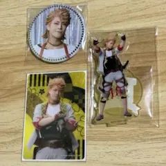 刀ミュ 目出度歌誉花舞 十周年 祝賀祭 ソハヤアクリルスタンド 缶バッジ カード