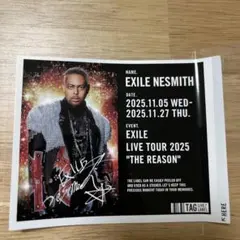EXILE ラベル缶　NESMITH