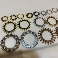 B バラスティームパンクアクセサリー　ギアパーツ　40個