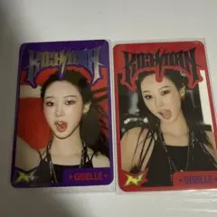 GISELLE Richman トレーディングカード 2枚セット トレカ