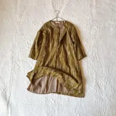 プランテーション Plantation 日本製 総柄 チュニック・ワンピース 中古・古着通販】Plantation (プランテーション) フラワー
