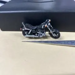 ミニチュアバイク 黒 約5cm