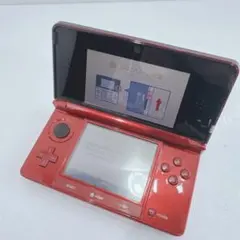 NINTENDO 3DS 任天堂3DS 本体のみ 通電確認済 メタリックレッド