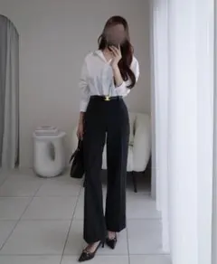 新品未使用‼️UNIQLO ユニクロ　タックワイドパンツ　XS