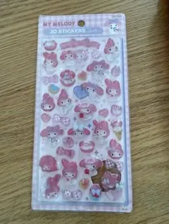 マイメロディ 3Dステッカー