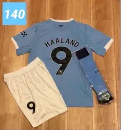 ハーランド マンチェスターシティ25-26ホーム　３点　子供用　140サイズ