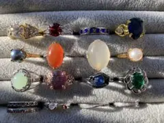 アクセサリー　指輪　リング　千本透かしなど　まとめ売りのサムネイル
