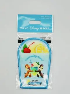 【新品】ディズニー ハローハローサマー ワッペンアクセサリー チップ＆デール