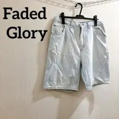 Faded Glory デニムショートパンツ ライトブルー シンプルのサムネイル