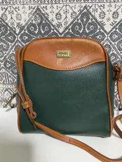 【良品】KENZO ケンゾー パイソン型押し クロスボディ ショルダー 斜め掛け