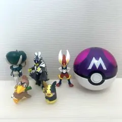 ポケモン キーホルダー　廃盤　マスターボール　セット　モンコレ　フィギュア