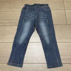 ブリーズ　すぽ軽　ストライプ　パンツ