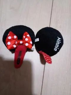 ディズニー ミニーマウス ヘアピン パッチン