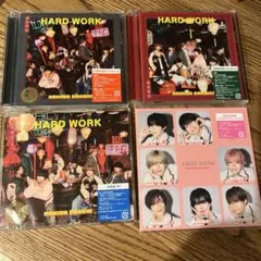 【匿名配送】なにわ男子 HARD WORK 4形態セット(Blu-ray）