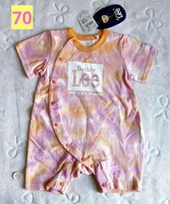 【新品タグ付き】Buddy Leeダイダイ染め柄 ロンパース♡70のサムネイル