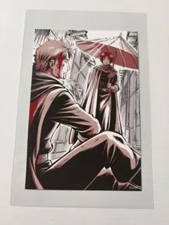 銀魂　映画　吉原炎上　ポストカード　神威　阿伏兎　特典　第６弾