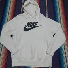 最終値下げ NIKE パーカー Ｍ 裏起毛 白