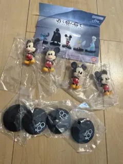 ミッキーマウス カプセルトイ 4体セット