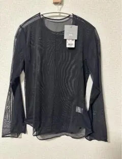 UNIQLO Mame Kurogouchi ユニクロ　シアーシャツ L