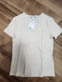 H&M　アイボリー　半袖　トップス　Mのサムネイル