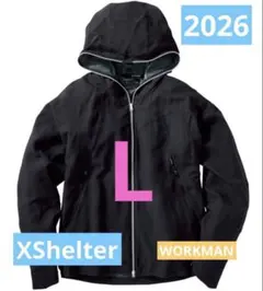 【新品】XShelter 暑熱αフーディ ブラック L ワークマン 2026のサムネイル