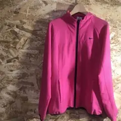 【 2418番】NIKE ジャージ　上着　160cm ピンク系
